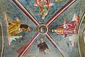 Castiglione Olona - Battistero della Collegiata. Il ciclo di affreschi della cappella di San Giovanni Battista (Masolino s Panicale 1435 circa). 